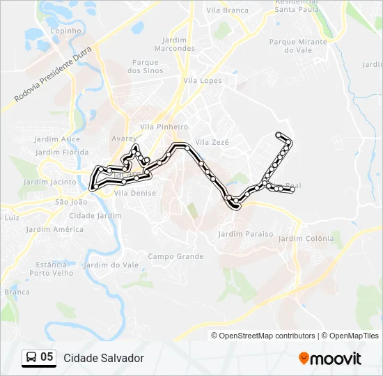 05 Bus Line Map
