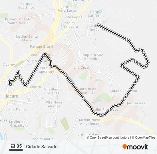 05 Bus Line Map