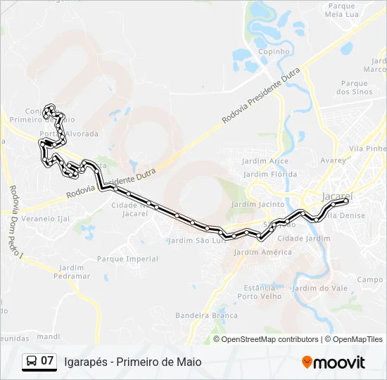 07 Bus Line Map