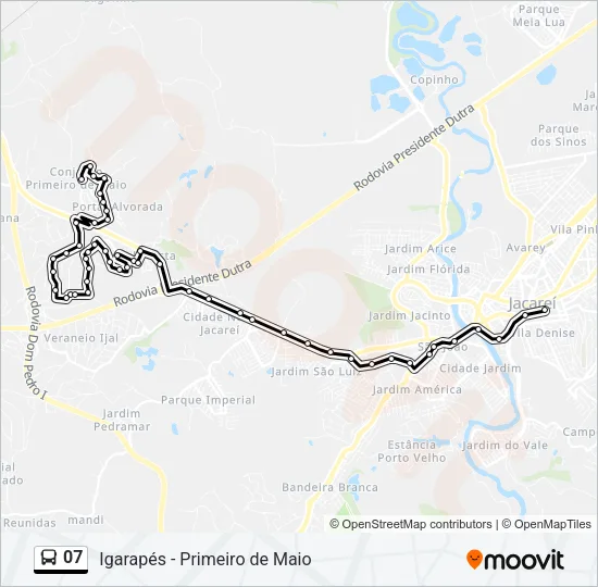 07 Bus Line Map