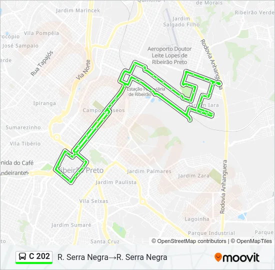 C 202 Bus Line Map