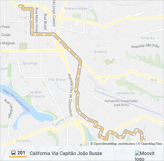 Rota da linha 162501: horários, paradas e mapas - Aguas Claras X Aeroporto  (C.A) (Atualizado)