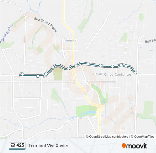 Como chegar até Super Golff em Londrina de Ônibus?