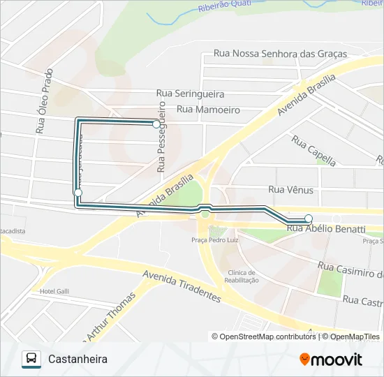 310 JARDIM DO SOL Bus Line Map