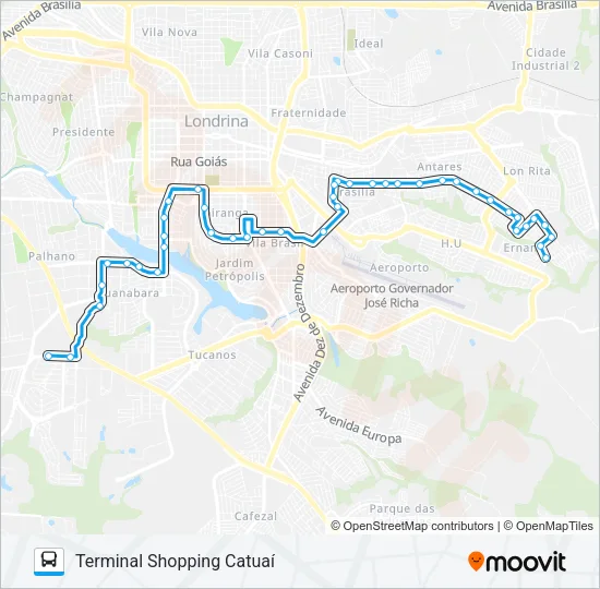 913 ROBERT KOCH / GLEBA PALHANO Bus Line Map