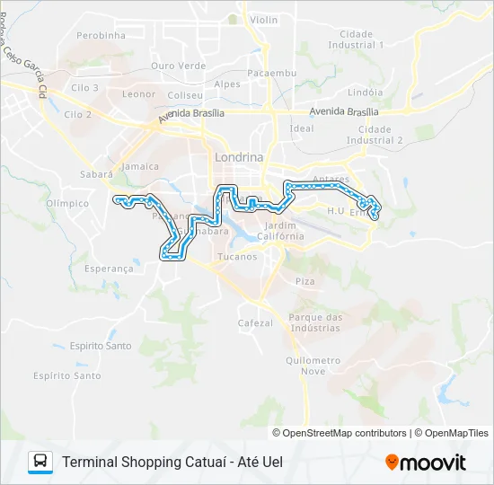 913 ROBERT KOCH / GLEBA PALHANO Bus Line Map