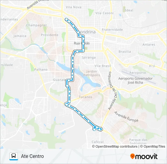 800 TERMINAL VIVI XAVIER / TERMINAL ACAPULCO Bus Line Map