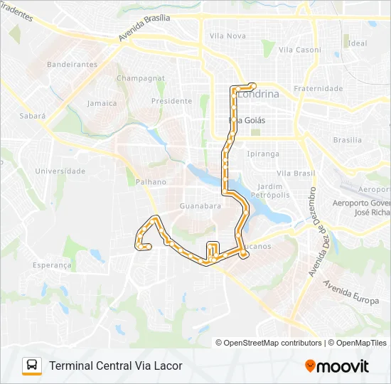 209 JARDIM CLAUDIA Bus Line Map