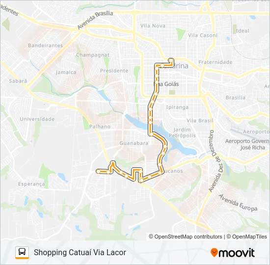 209 JARDIM CLAUDIA Bus Line Map