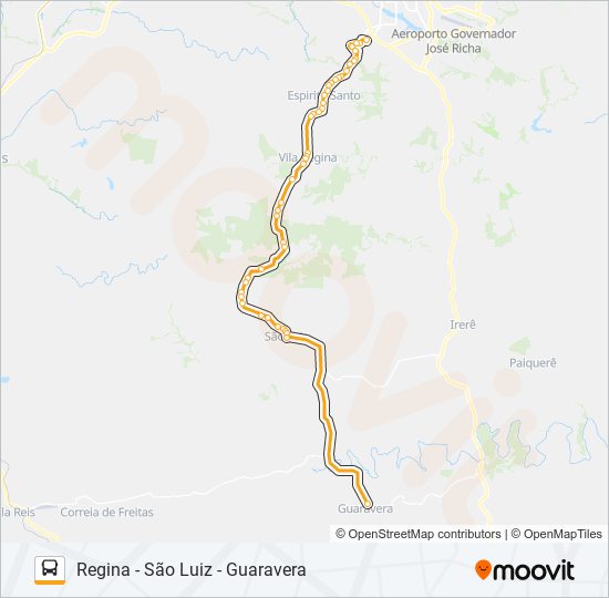 211 PATRIMÔNIO REGINA bus Line Map