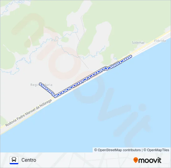 REGINA MARIA Bus Line Map