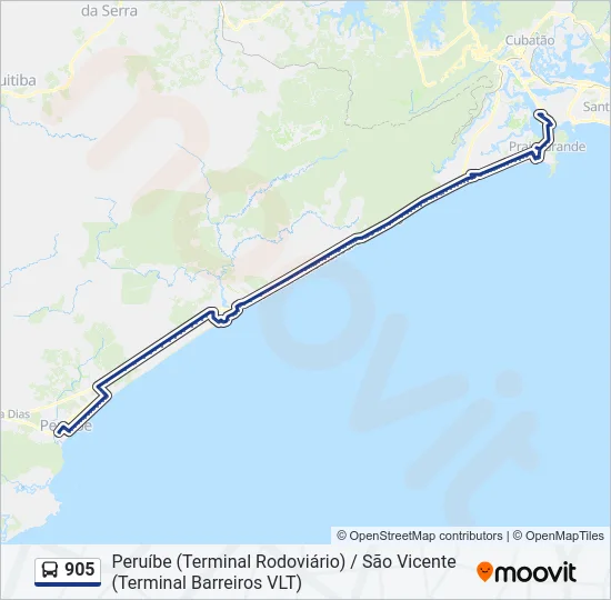905  Line Map
