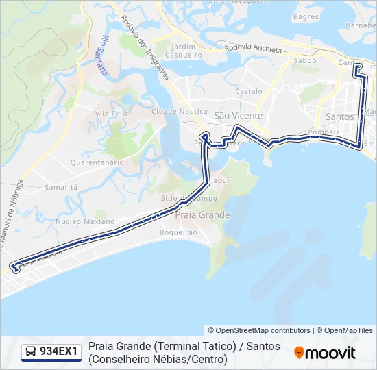 934EX1  Line Map