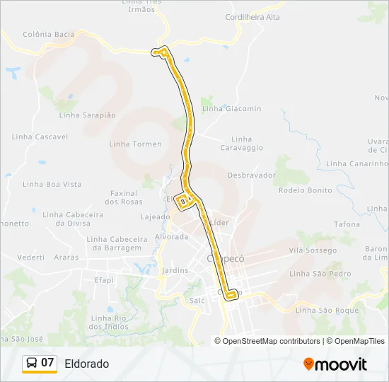 07 Bus Line Map