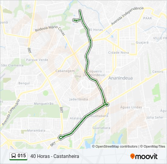 015 bus Line Map