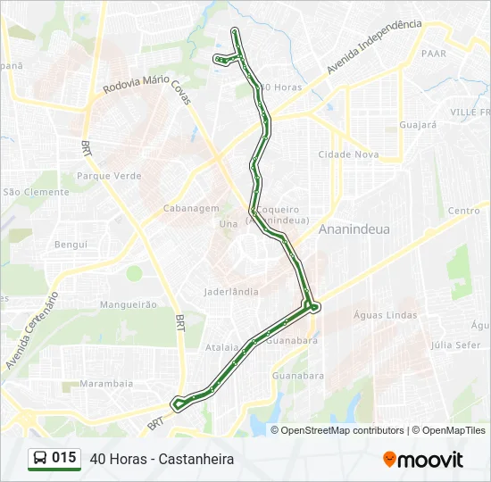 015 Bus Line Map