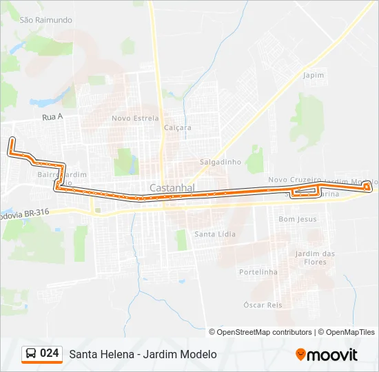 024 Bus Line Map