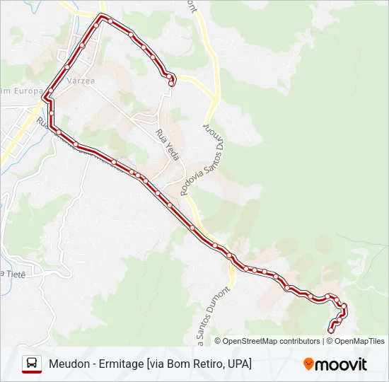 07B Bus Line Map
