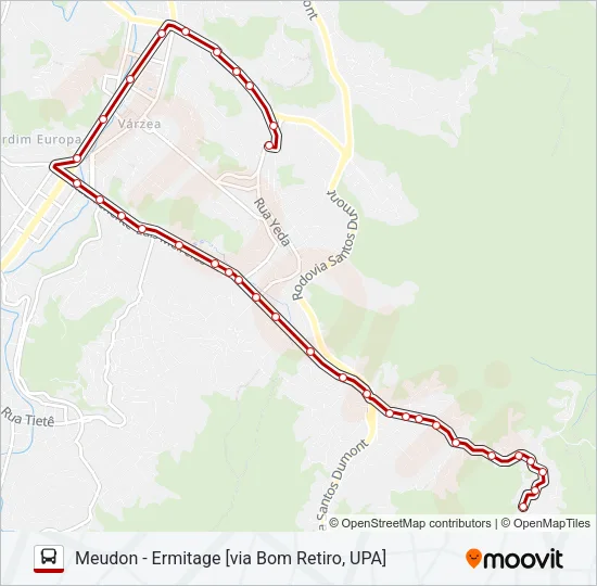 07B Bus Line Map