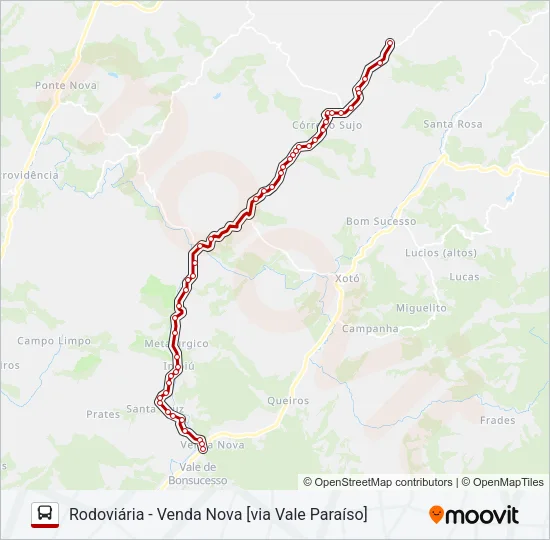 59A Bus Line Map