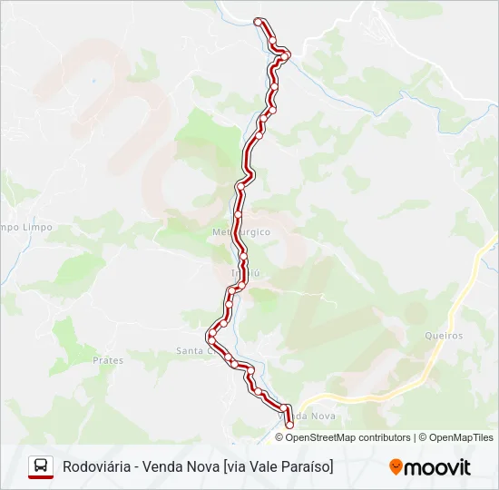 59A Bus Line Map