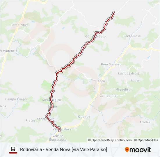 59A Bus Line Map