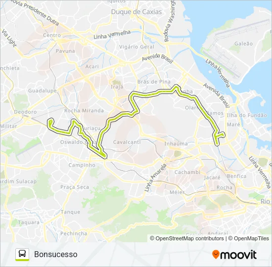 928 Bus Line Map