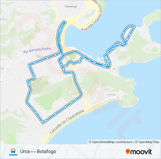 518 Bus Line Map