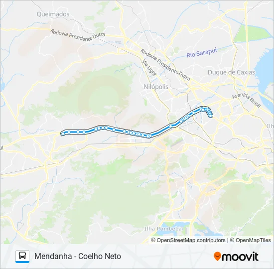 756SP Bus Line Map