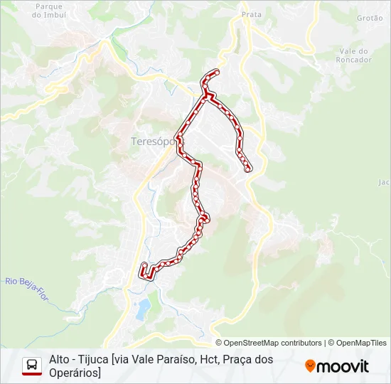 26B Bus Line Map