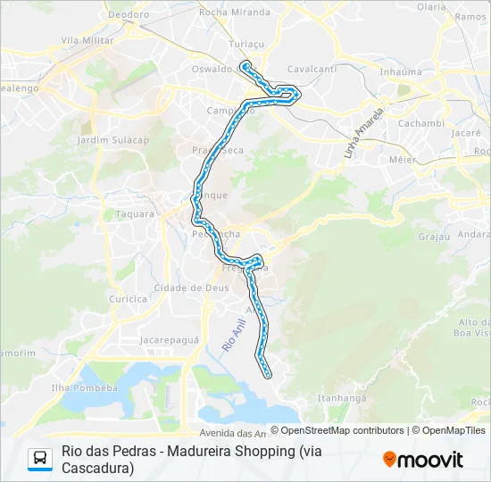 766SP Bus Line Map
