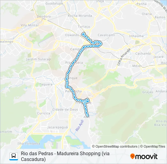 766SP Bus Line Map