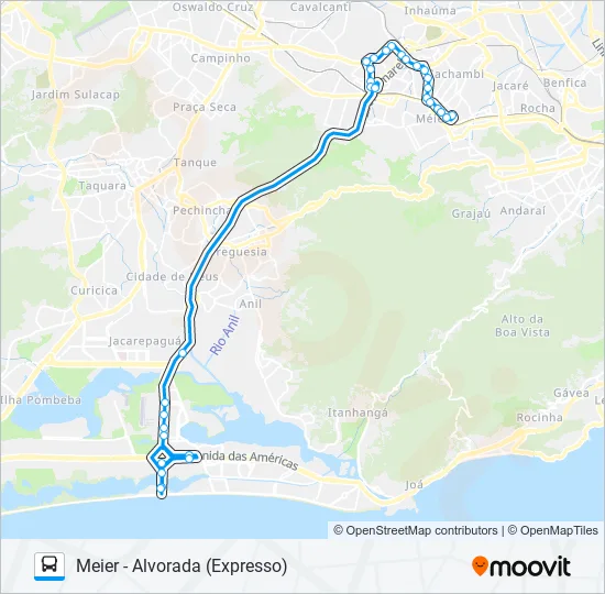 692SV Bus Line Map