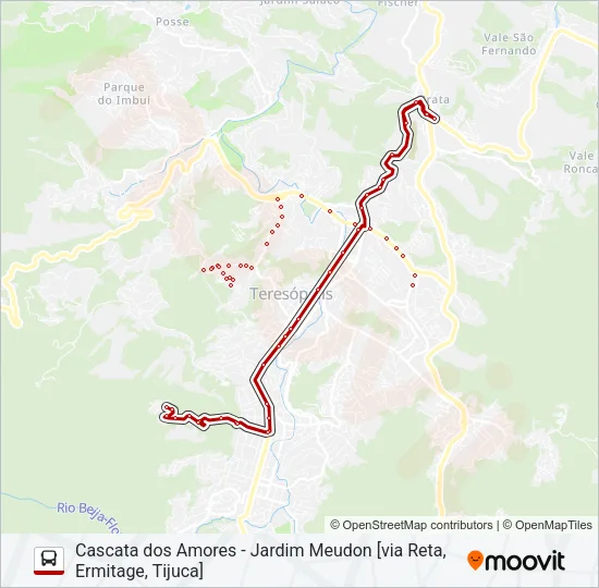 48A Bus Line Map