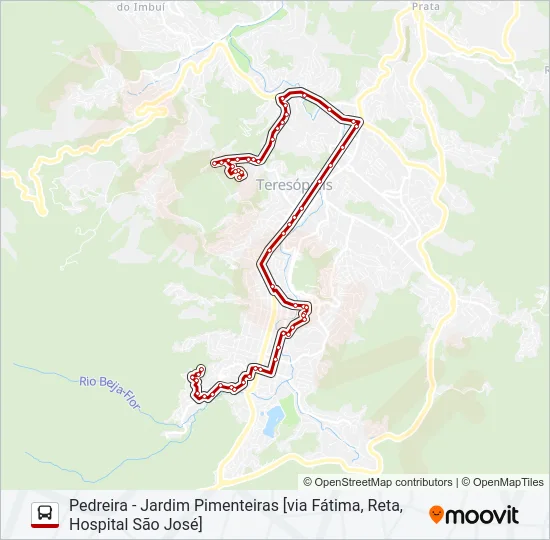 13C Bus Line Map
