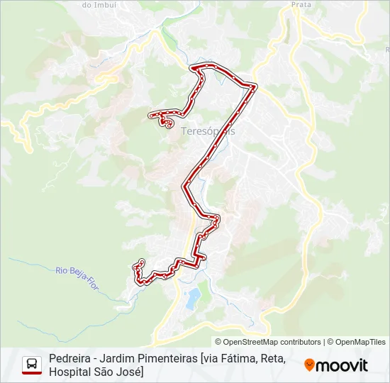13C Bus Line Map