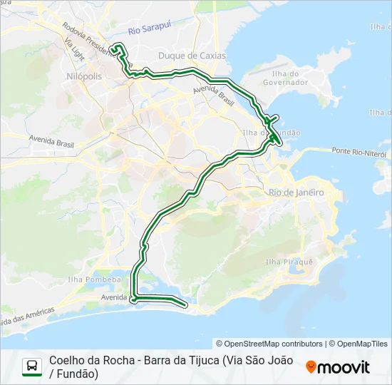 410T Bus Line Map