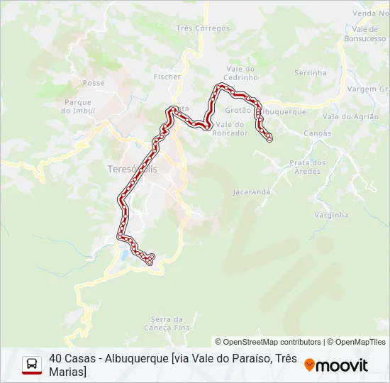 03B Bus Line Map