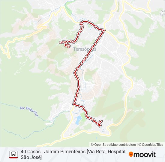 12D bus Line Map