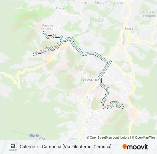 P05C Bus Line Map