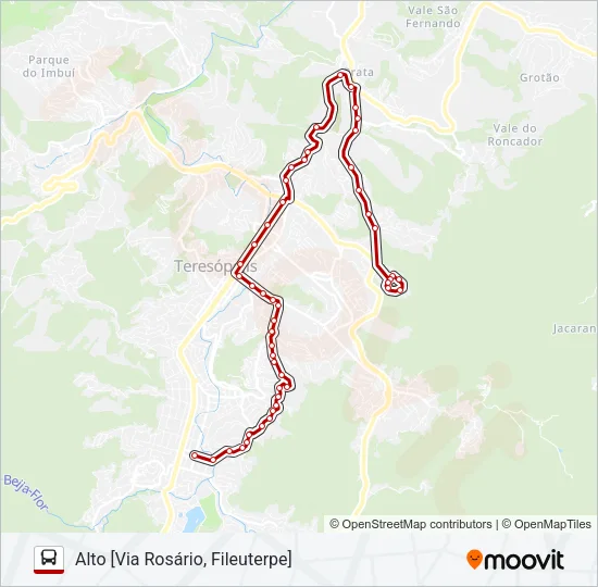 40D Bus Line Map