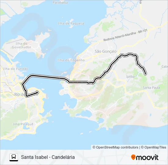 728D Bus Line Map