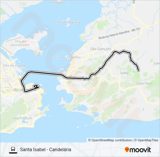 728D Bus Line Map