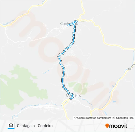 S100 Bus Line Map