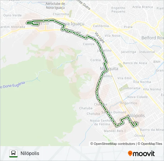 431 Bus Line Map