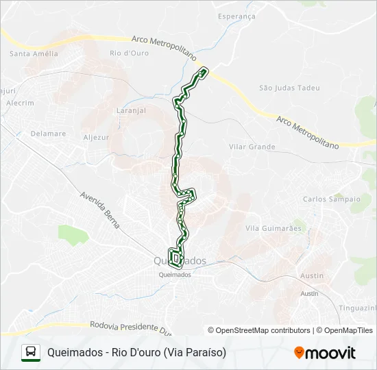 004 Bus Line Map