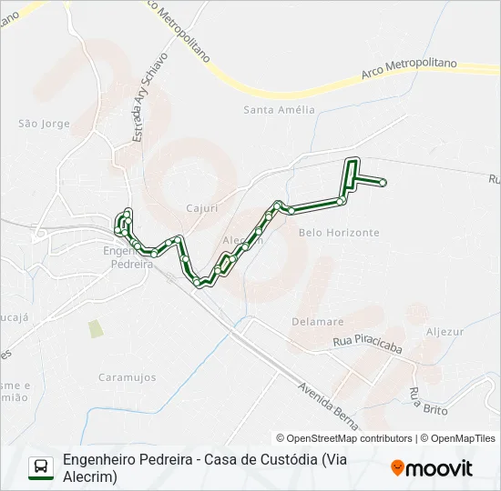 010 Bus Line Map