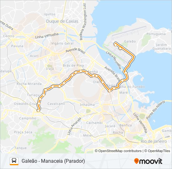 Rota da linha 42b: horários, paradas e mapas - Alto De Olaria (Atualizado)