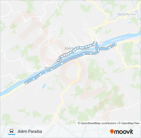 204 Bus Line Map