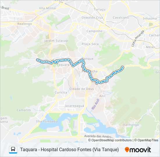 601SP bus Line Map